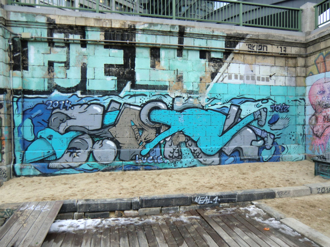 Graffiti Wall in Wien - Photo by Kico_one - Wien, Österreich, Vienna (2016)