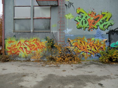 Graffiti Wall in Dachau - Photo by Kico_one - Game, Over, Rize