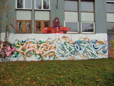 Graffiti Wall in Dachau - Photo by Kico_one - More