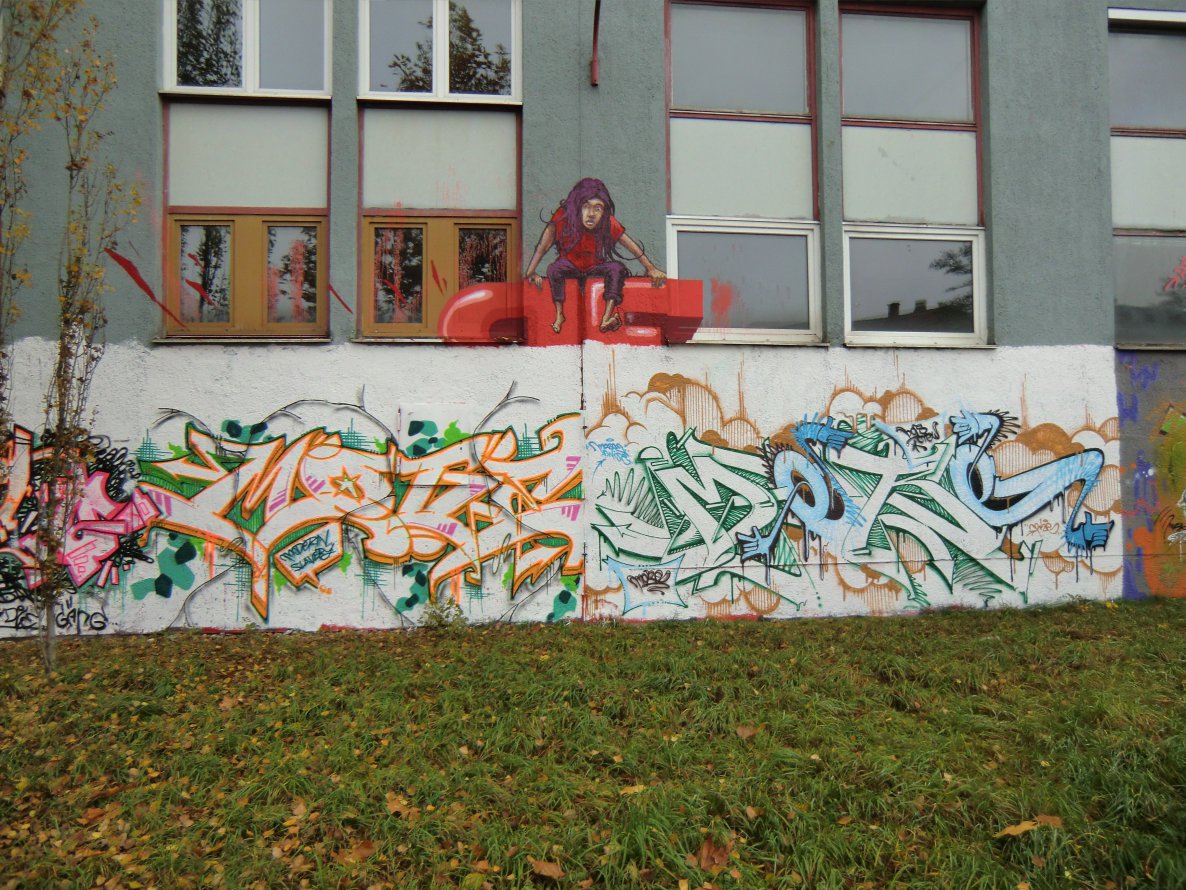 Graffiti Wall in Dachau - Photo by Kico_one - More