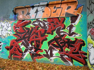 Graffiti Wall in Dachau - Photo by Kico_one - Rise