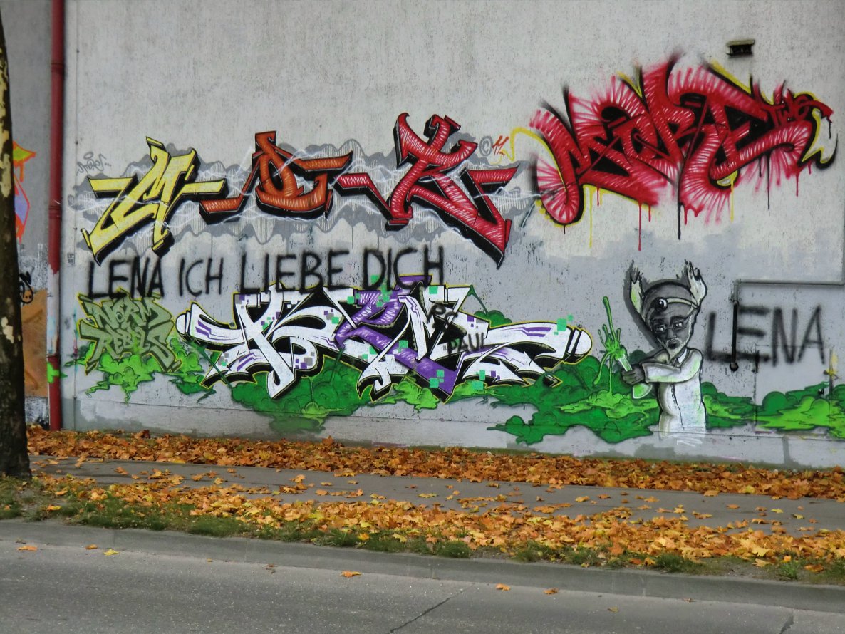Graffiti Wall in Dachau - Photo by Kico_one