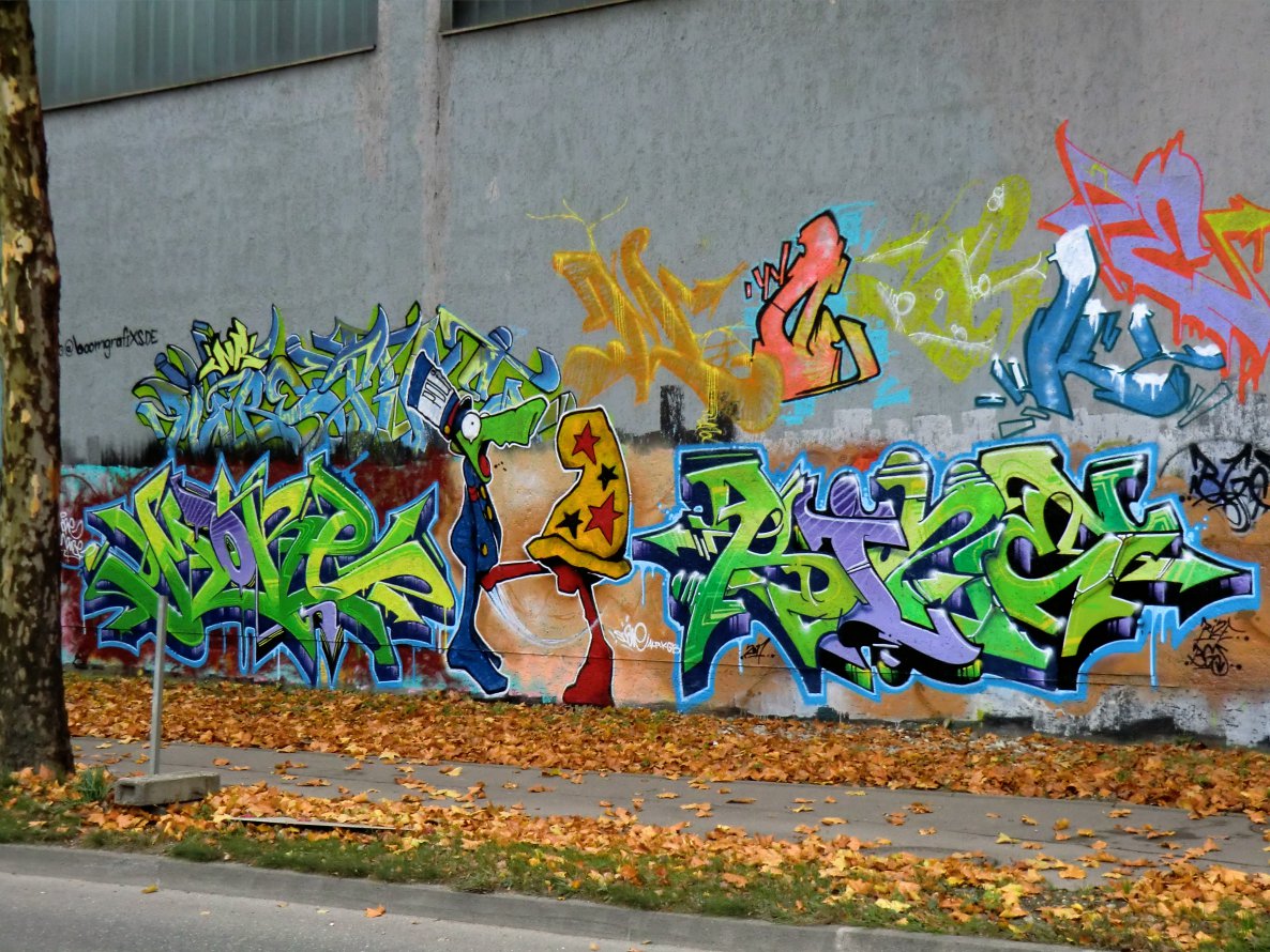 Graffiti Wall in Dachau - Photo by Kico_one