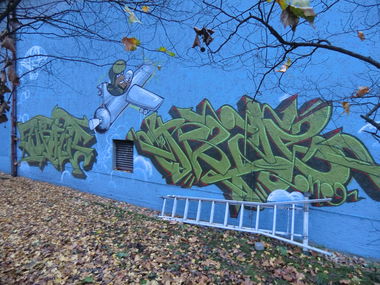 Graffiti Wall in Dachau - Photo by Kico_one