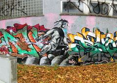 Graffiti Wall in Dachau - Photo by Kico_one