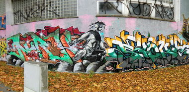 Graffiti Wall in Dachau - Photo by Kico_one