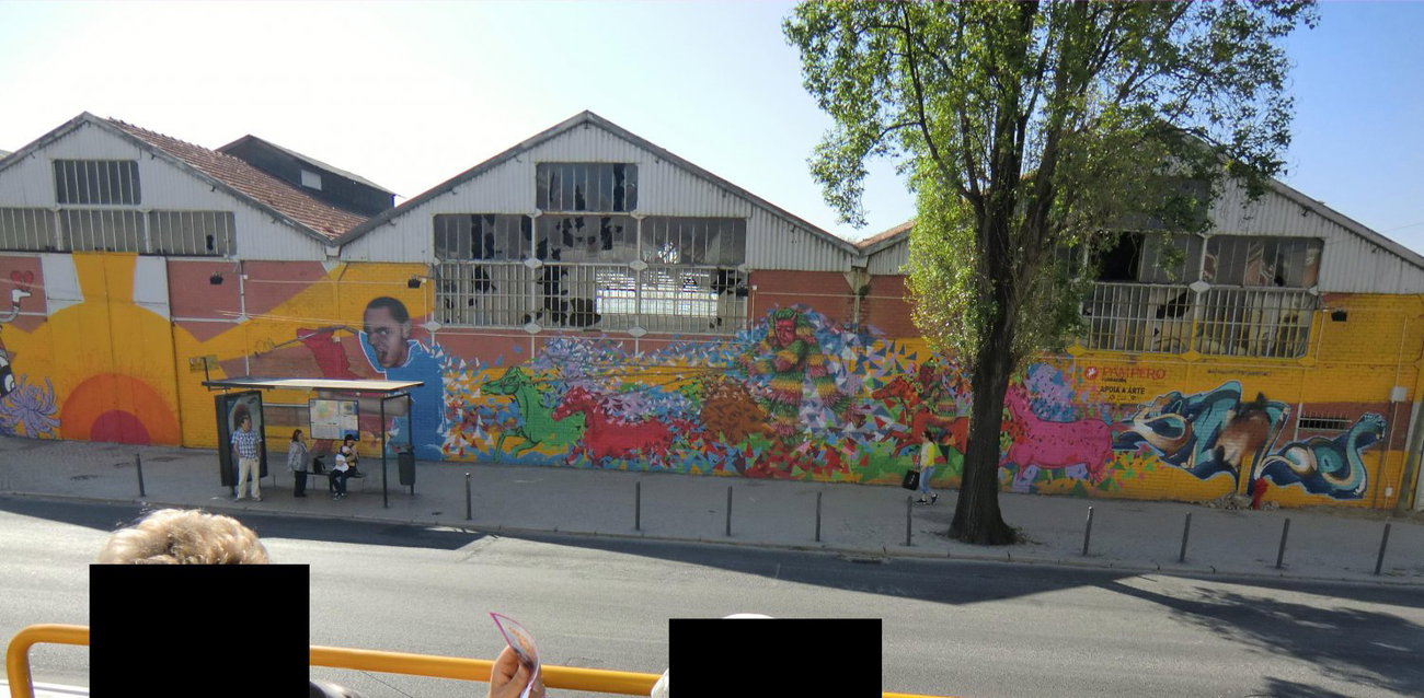 Graffiti Wall in Lissabon - Photo by Kico_one