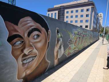Graffiti Wall in Santa Cruz de Tenerife - Photo by Kico_one