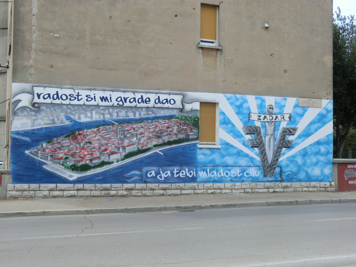 Graffiti Wall in Zadar - Photo by Kico_one - Tornado