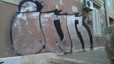 Graffiti Bombing in Zadar - Photo by Kico_one - Inr