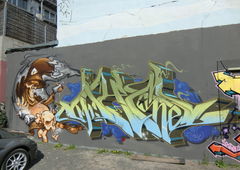 Graffiti Wall in Hamburg - Photo by Kico_one