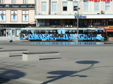 Graffiti Train in Osijek - Photo by Kico_one - Osijek, u, srcu