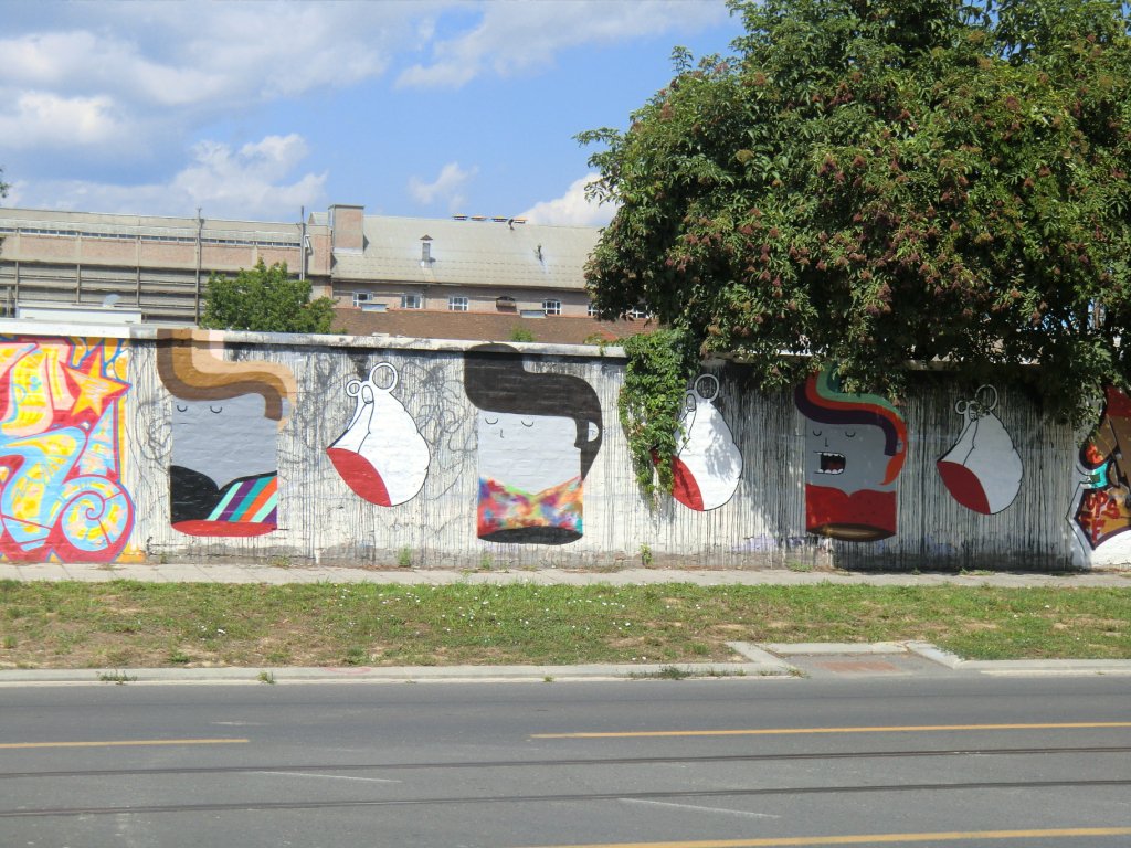 Graffiti Wall in Osijek - Photo by Kico_one - Auks