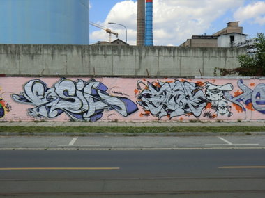 Graffiti Wall in Osijek - Photo by Kico_one - Fosil, ??
