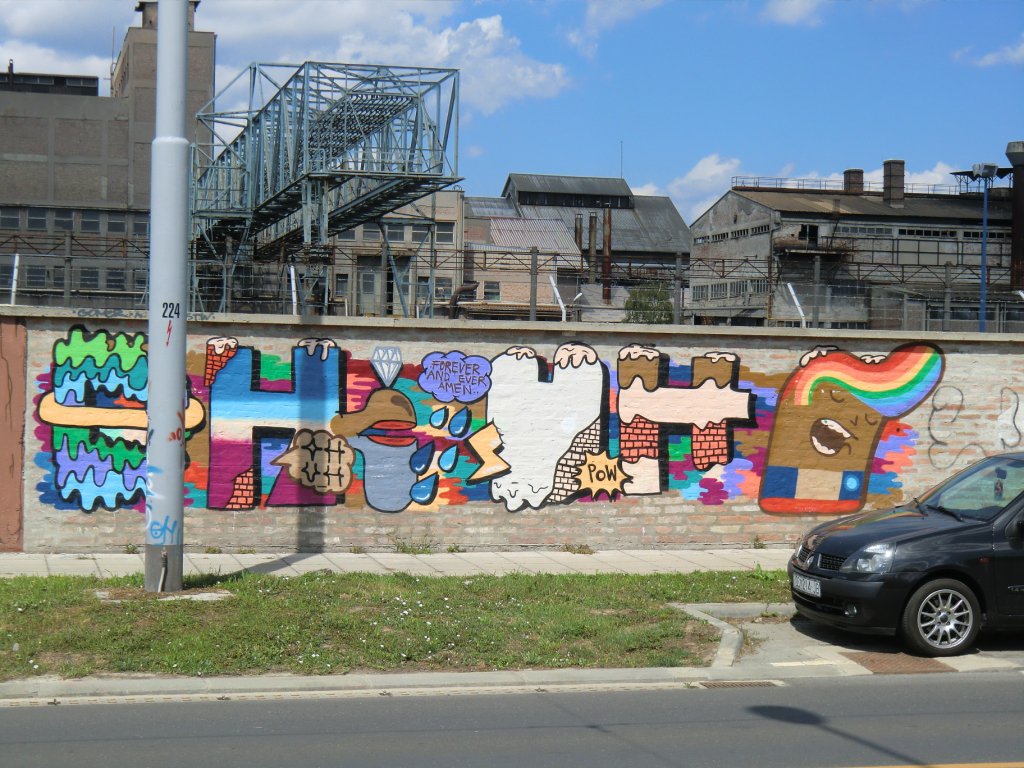 Graffiti Wall in Osijek - Photo by Kico_one - Oh, Uh, Auks