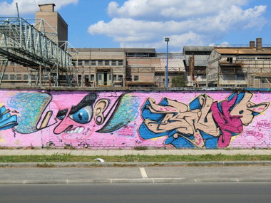 Graffiti Wall in Osijek - Photo by Kico_one