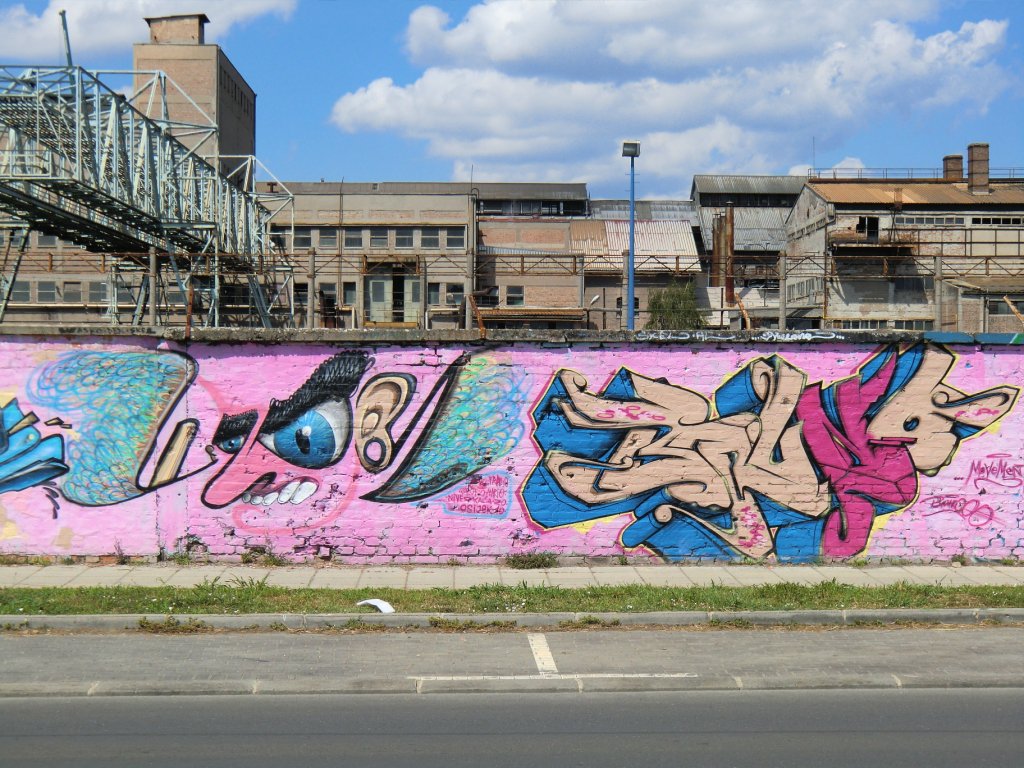 Graffiti Wall in Osijek - Photo by Kico_one