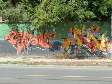 Graffiti Wall in Osijek - Photo by Kico_one - Mckzone, Mar