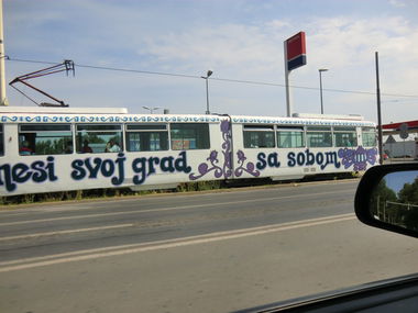 Graffiti Train in Osijek - Photo by Kico_one