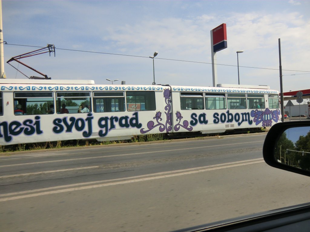 Graffiti Train in Osijek - Photo by Kico_one