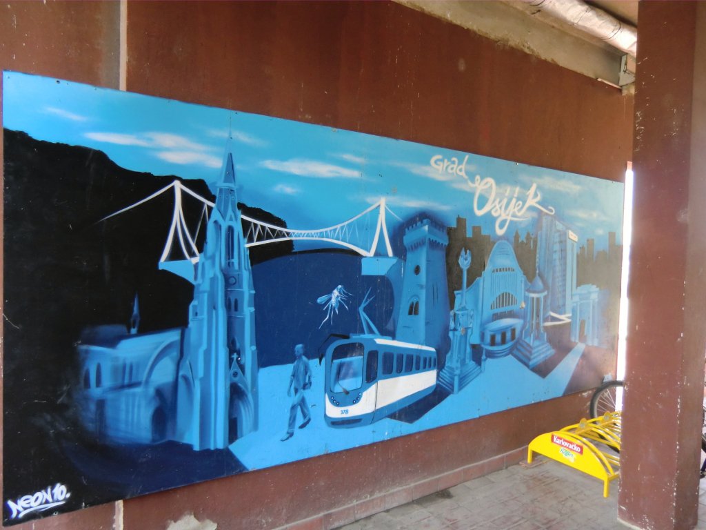 Graffiti Wall in Osijek - Photo by Kico_one - Neon, 10