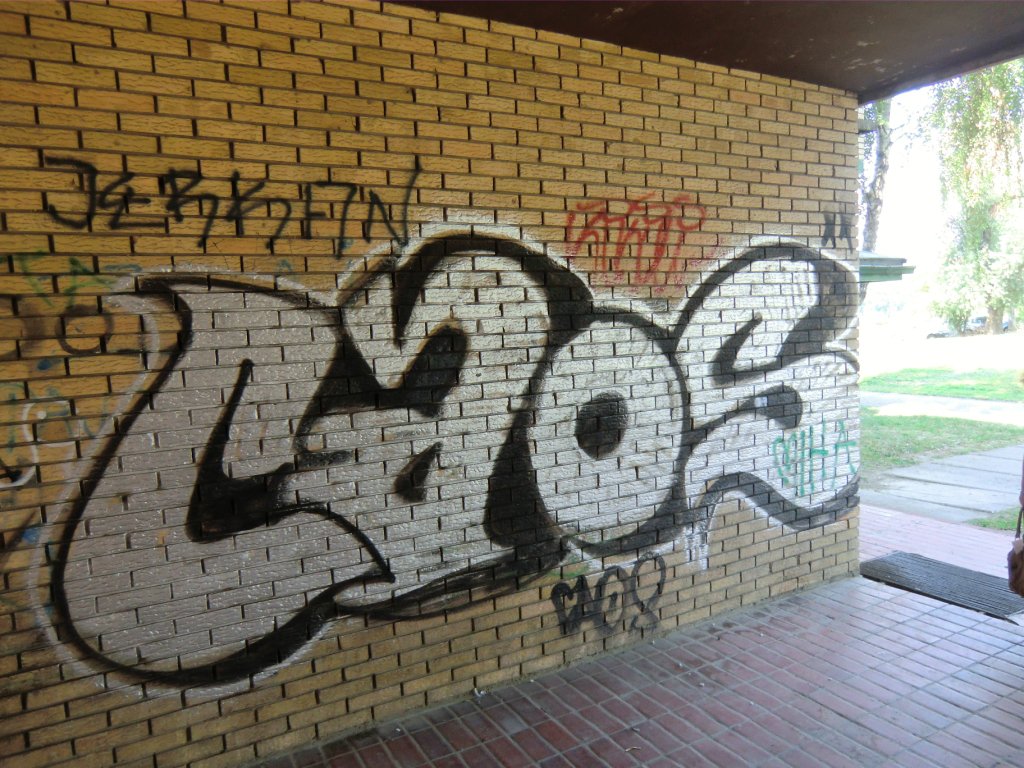 Graffiti Bombing in Osijek - Photo by Kico_one - Caos