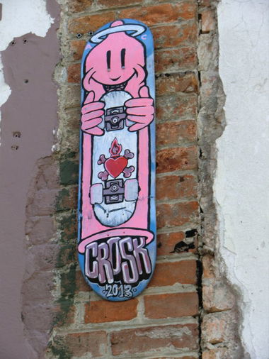 Graffiti Artwork in Osijek - Photo by Kico_one - Crosk, Deck (2013)