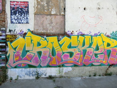 Graffiti Wall in Osijek - Photo by Kico_one - Crosk (2013)