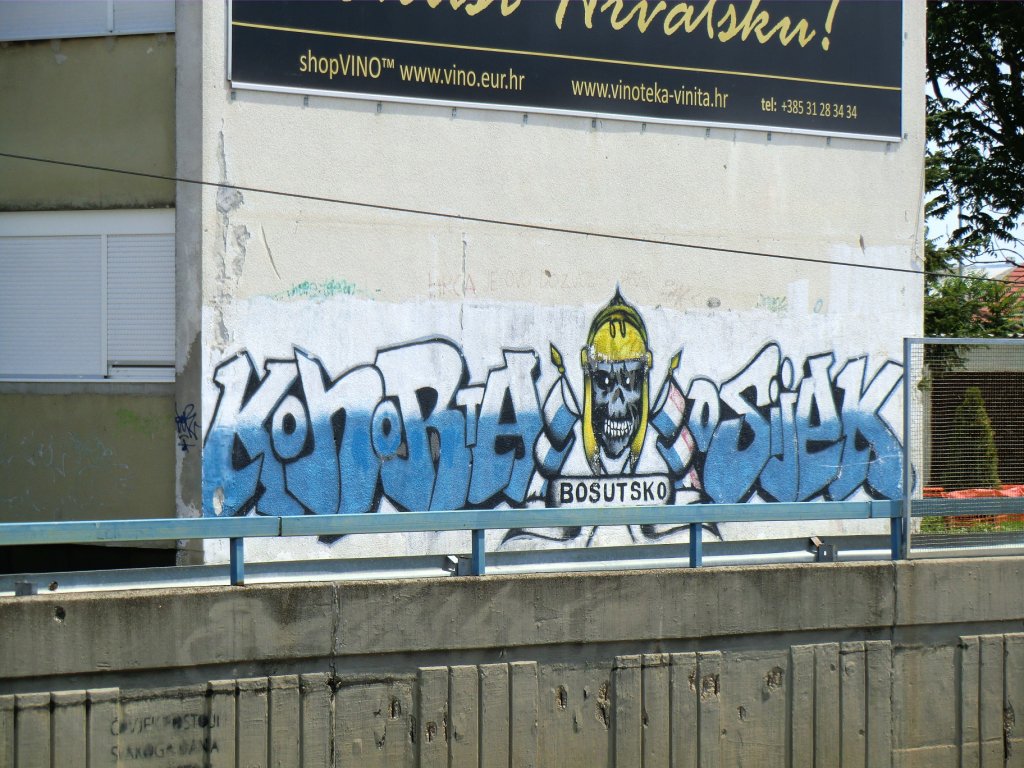 Graffiti Bombing in Osijek - Photo by Kico_one - Kohorta