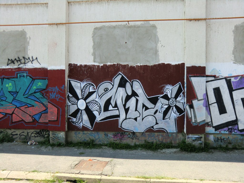 Graffiti Wall in Osijek - Photo by Kico_one - Mito