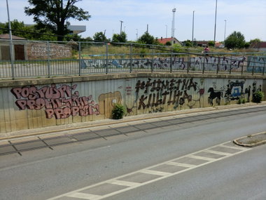 Graffiti Wall in Osijek - Photo by Kico_one