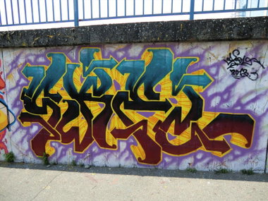 Graffiti Wall in Osijek - Photo by Kico_one - Skel (2013)