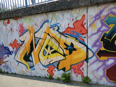 Graffiti Wall in Osijek - Photo by Kico_one (2013)