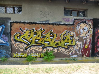 Graffiti Wall in Osijek - Photo by Kico_one - Mrava (2008)