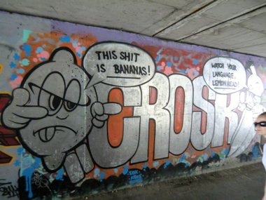 Graffiti Wall - Photo by Kico_one - Crosk
