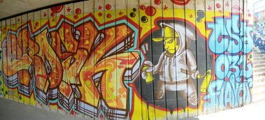 Graffiti Wall - Photo by Kico_one - Crosk, Csa