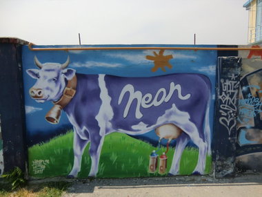 Graffiti Wall in Osijek - Photo by Kico_one - Neon (2011)