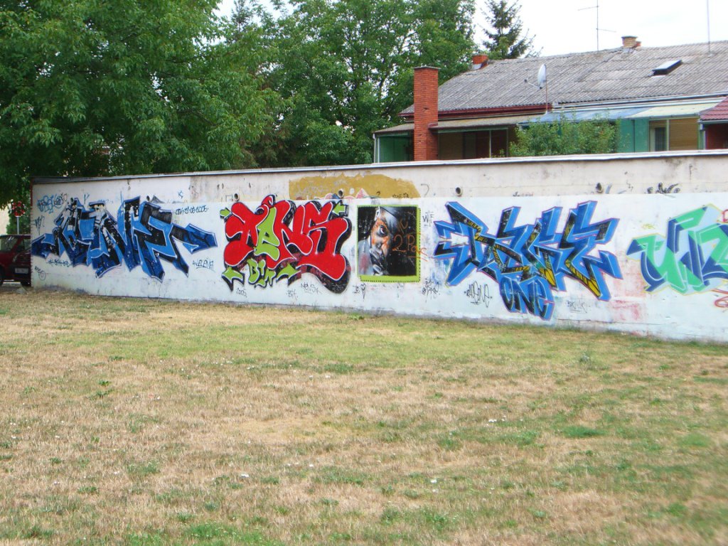 Graffiti Wall in Osijek - Photo by Kico_one