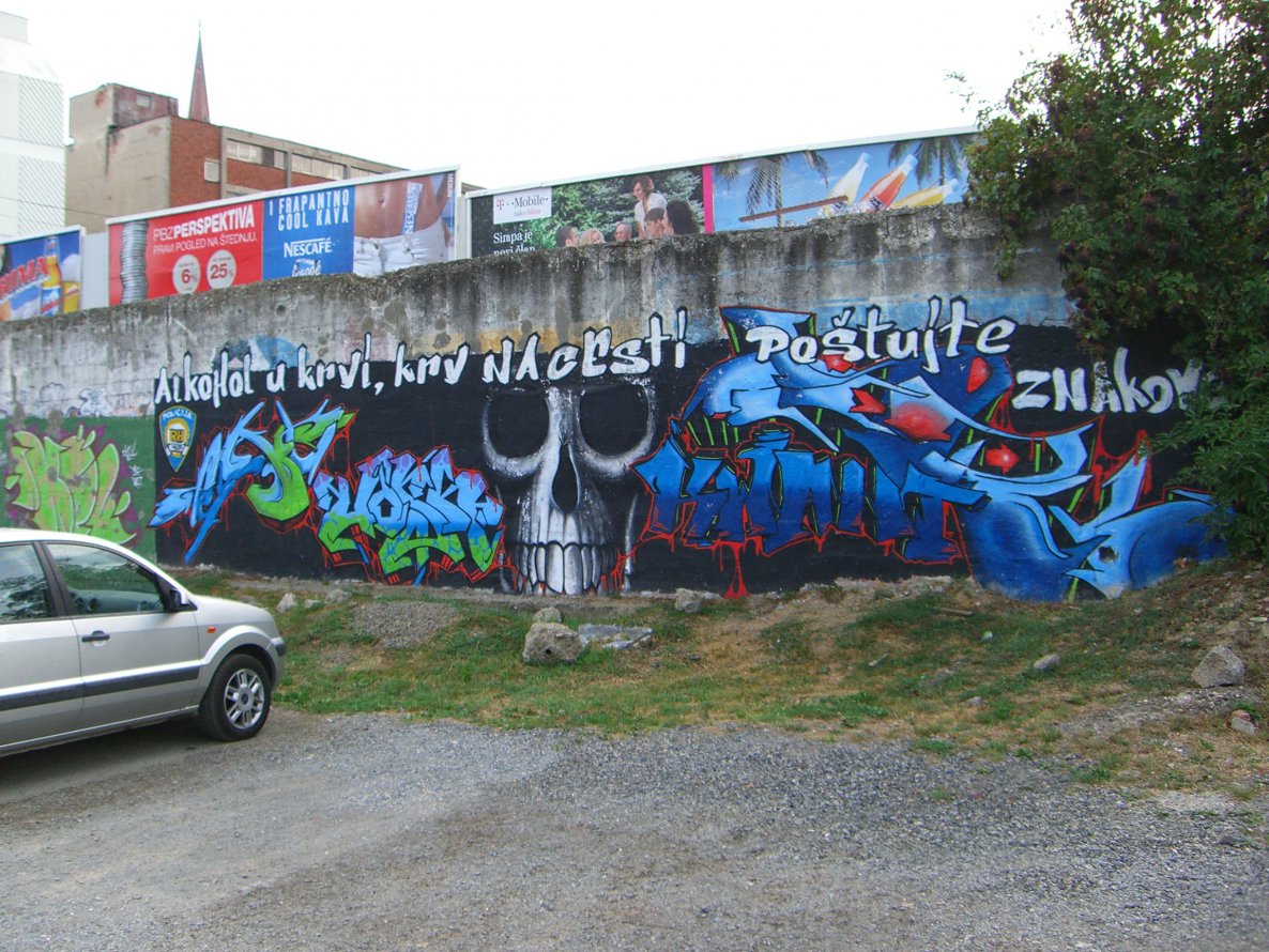 Graffiti Wall in Osijek - Photo by Kico_one