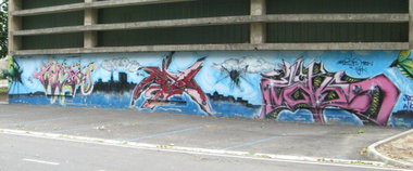 Graffiti Wall in Osijek - Photo by Kico_one