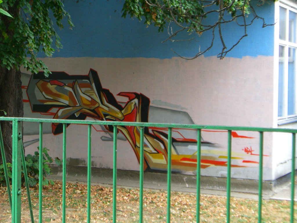 Graffiti Wall in Osijek - Photo by Kico_one