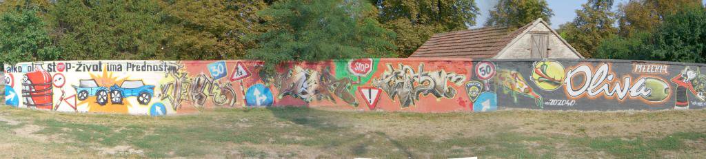 Graffiti Wall in Osijek - Photo by Kico_one