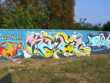 Graffiti Wall in Osijek - Photo by Kico_one