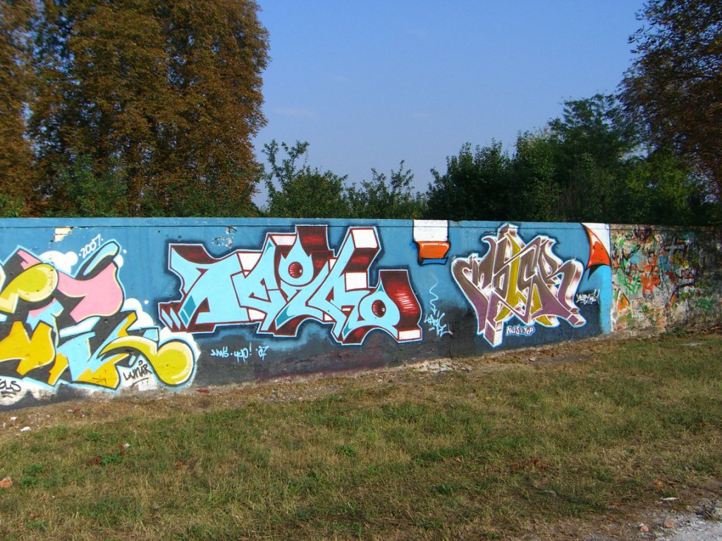 Graffiti Wall in Osijek - Photo by Kico_one