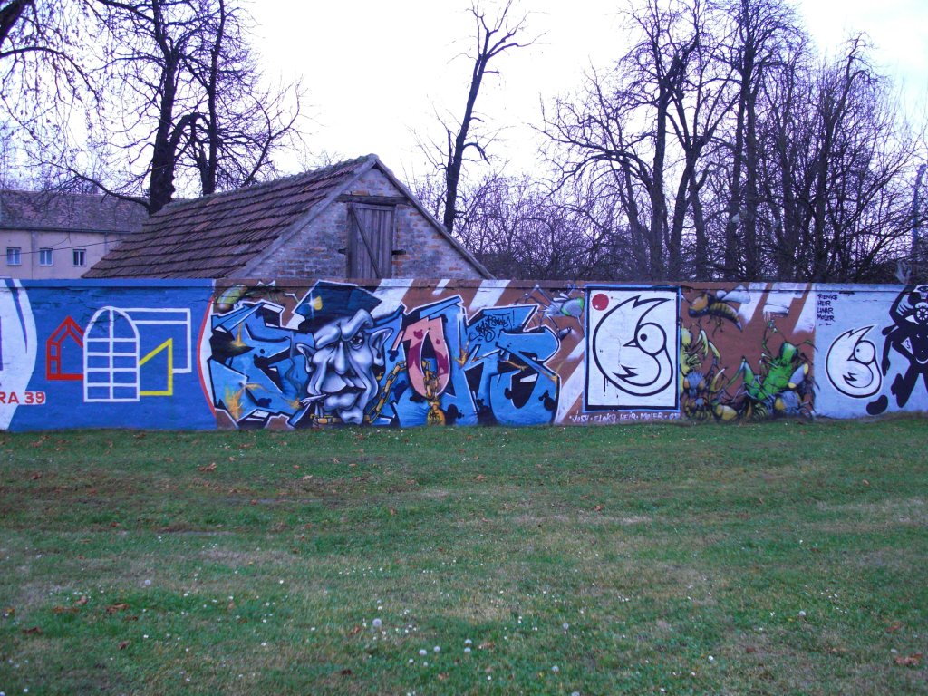 Graffiti Wall in Osijek - Photo by Kico_one