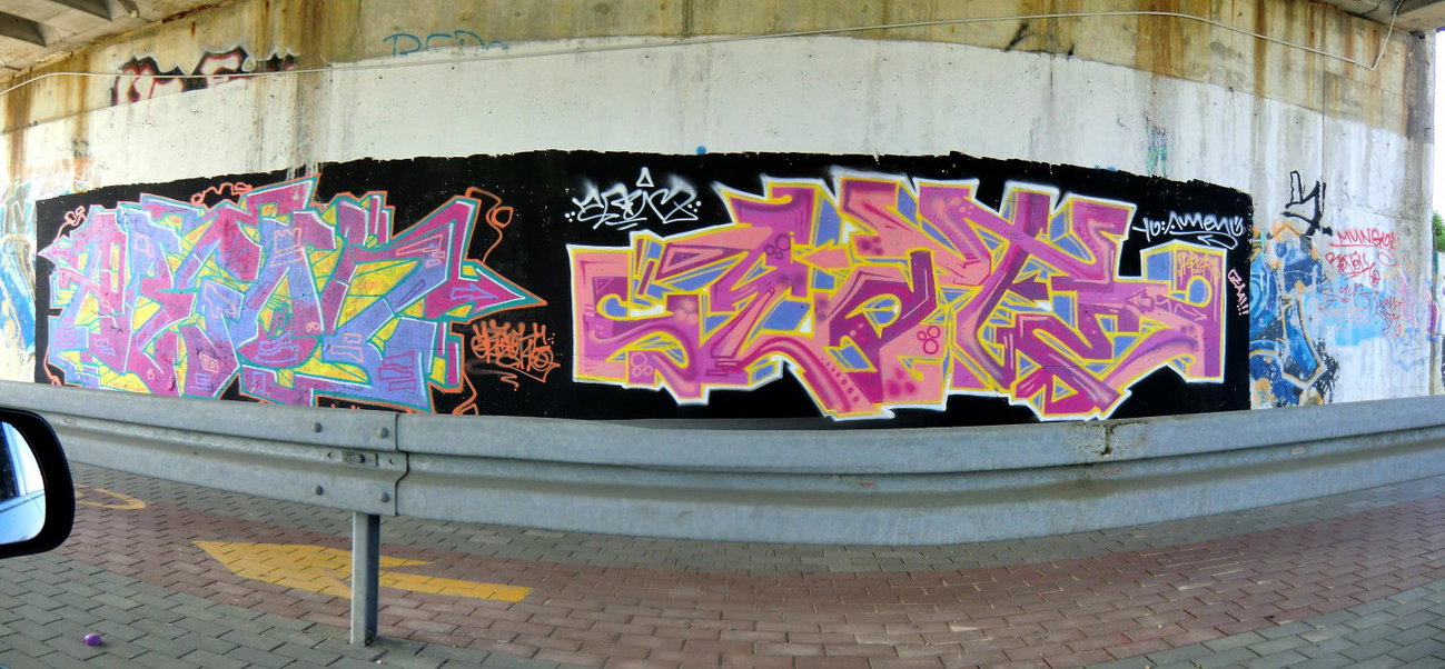 Graffiti Wall in Osijek - Photo by Kico_one