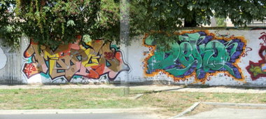 Graffiti Wall in Osijek - Photo by Kico_one - Mario, Deko