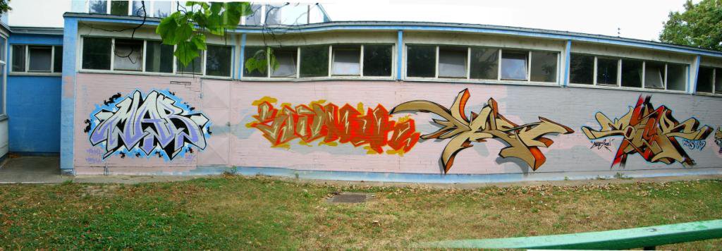 Graffiti Wall in Osijek - Photo by Kico_one