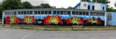 Graffiti Wall in Osijek - Photo by Kico_one (2007)