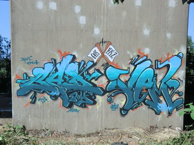 Graffiti Wall in Essen - Photo by Kico_one - Vem, Bad, boy (2013)